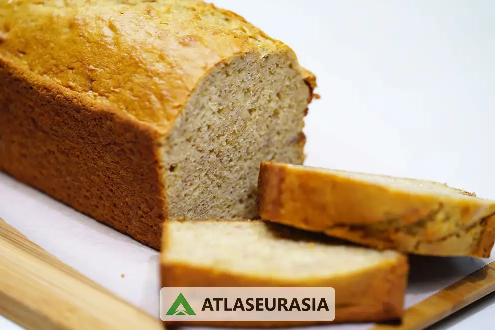 اطلس پل اوراسیا - طرز تهیه نان موز استرالیایی با استفاده از موز رسیده و اسانس موز